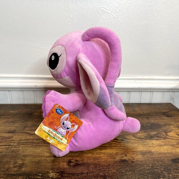 Lilo & Stitch Pink Angel Alien Plush DISNEY STORE Exclusive Genuine Stamp w/ Tag - Picture 4 of 13
